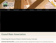 Tablet Screenshot of grandhuts.org